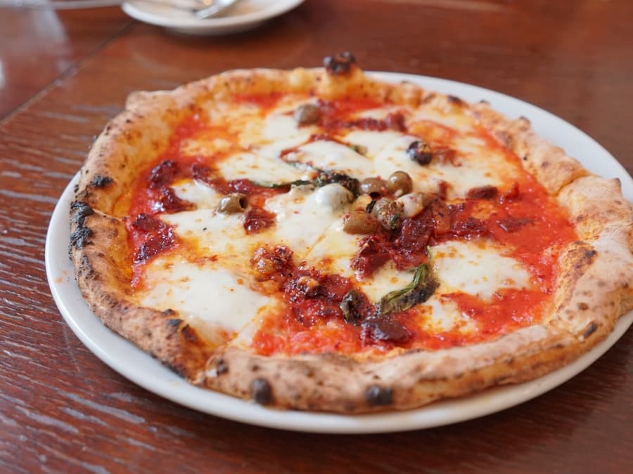 Spicy Salami — Nduja, mozzarella, chili honey, rocket